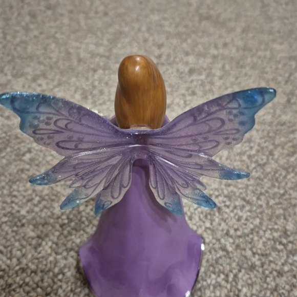 Bradford Editions "Believe" Jeweled Charm Angel Figurine 2007 - Picture 3 of 6